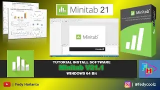 Tutorial Install Software Minitab 21.1 | Windows 64 Bit