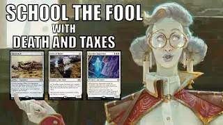 Professor Of Symbology Gives Time Outs In Mono White Death And Taxes [MTG MODERN]