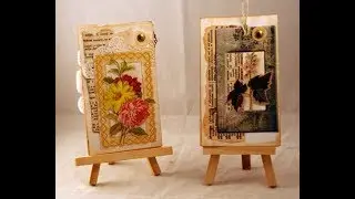ephemera index card booklet