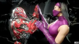 MK11 Sektor Performs All FRIENDSHIPS (NPC Non-Player Character) - MK11