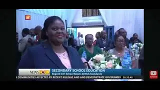 The Regent Sec. Sch.Meets British Standards, Becomes First In West Africa