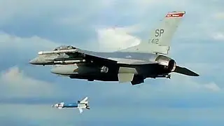 480th Expeditionary Fighter Squadron | Inert GBU-12 Bomb Dropping, D-37 Range in Nadarzyce, Poland