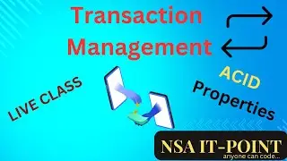 Transaction Management | How to handle transaction management in spring boot @nsaitpoint