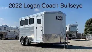 2022 Logan Coach Bullseye 3 Horse Bumper Pull