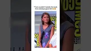 Tom Couldn&rsquo;t Handle the Look Zendaya Gave Him 🥺😍#TomHolland #Zendaya