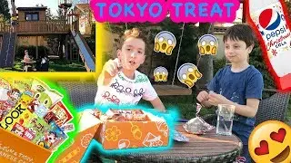TOKYO TREAT UNBOXING | КЪЩА НА ДЪРВО | ЕКСПЛОЗИЯ С ПЕПСИ !!! [WOW]