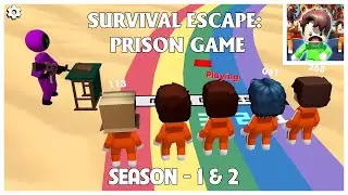 Survival Escape: Prison Game || Сезон 1 и 2: Испытание || Игра «Кальмар 2»