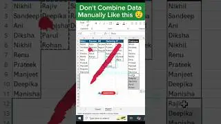 😳 Using TOCOL function in Excel ! #shorts #excel