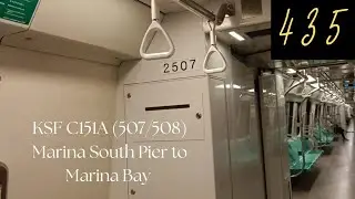 SMRT C151A (507/508) Marina South Pier to Marina Bay 