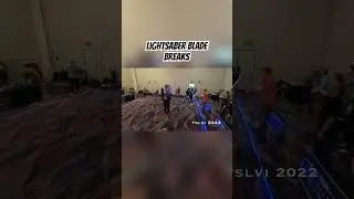 How often do lightsaber blades break? #lightsaber #starwarslightsaber #lightsaberduel #shorts