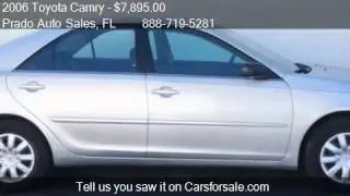 2006 Toyota Camry LE for sale in Miami, FL 33144 at Prado Au