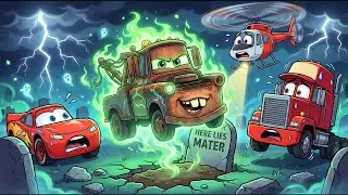 They Blamed Mater After His Death&hellip; His Ghost Came Back for REVENGE! 👻🚘🔥 | Cars Toons 2D Animation