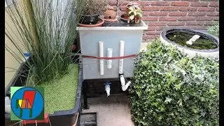 Filtro Casero Para Estanque Biológico y de Sedimentos