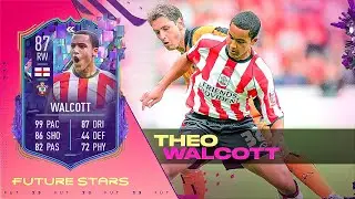 PACE MERCHANT?! 87 Flashback Theo Walcott Player Review - FIFA 23 Ultimate Team