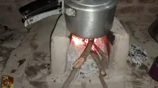चूल्हे पर खाना #कुकिंग #लाइव