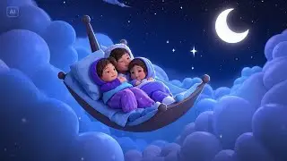 Sleep Time in Starland | Soothing Bedtime Song for Kids | Nursery Rhymes & Songs for Children