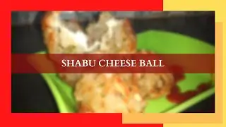 Shabu (Sago) Cheese Ball | Cheese Bomb |Evening Snacks | Aahare Esho