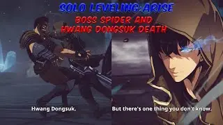 Solo Leveling: Arise - Story Chapter 3-4 Spider Boss Dungeon And Hwang Dongsuk Death