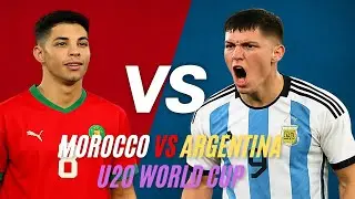 Morocco U20 vs Argentina U20 Highlights 🔥 | Goals, Skills & Key Moments