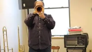 Trent Austin Demonstrating  Brasspire  732 Flugelhorn
