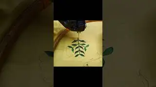 Machine embroidery designs for kurtis #kurti #begginers #youtubeshorts #viral #shorts
