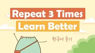 Improve Your Korean Listening with a Natural Exercise Conversation
