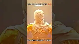 New upcoming golden mummy x suit ☠️ #xsuit #pubg #leaks #bgmi #ytshorts #shorts #nplaadarsh #newupda