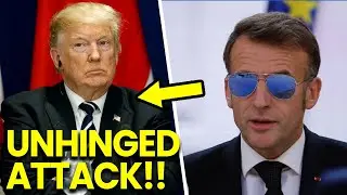 OMG! Trump DESTROYS Macron Over Sunglasses in UNHINGED Rant
