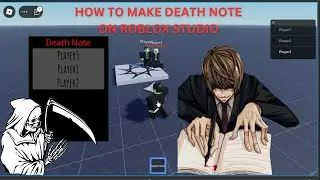 How to make DEATH NOTE | Roblox Studio Tutorial