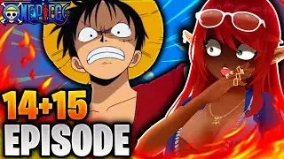 LUFFY THROWING HANDS!! and KURO'S BACKSTORY! | One Piece Episode 14-15 Reaction