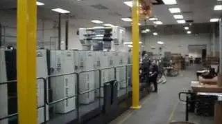 Foildex&trade; Cold Foil Indexer on manroland press at Carlson Print
