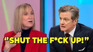 Colin Firth Walks Out of Loose Women After Carol McGiffin&rsquo;s Shocking Insults | Viral Interview Clip