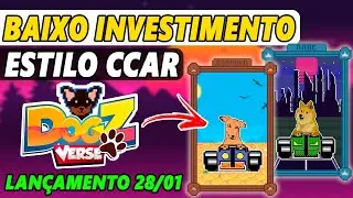 DOGZ VERSE NFT BAIXO INVESTIMENTO $150 corrida de cachorros ESTILO CCAR (Review)