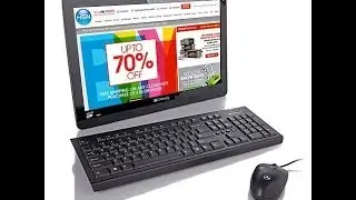 Шлюз 19,5 дюймов. ЖК-дисплей, двухъядерный компьютер AllinOne с процессором AMD
