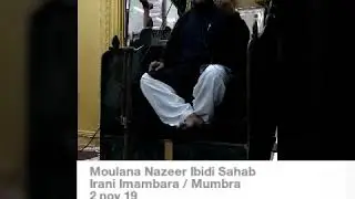 Marytdom Lady Masooma  Qom (as) ,by Mou Nazeer Ibidi Sahab , Irani-imambara ,Mumbra