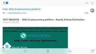 Bitto.Tech - SCAM EMAIL - FAKE MyEtherWallet.com