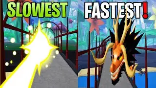 ✈ Slowest to Fastest (FLYING) Devil Fruits in Blox Fruits!