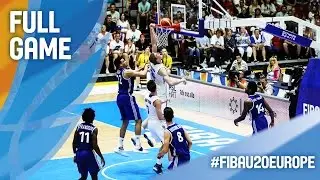 Finland v France - Full Game - FIBA U20 European Championship 2016