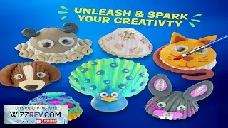 Seashell Painting Kit for Kids Ocean Themed Art Craft Gift Set Creative