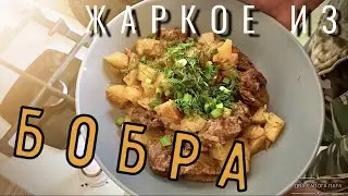 ЖАРКОЕ ИЗ БОБРА В КАЗАНЕ. 