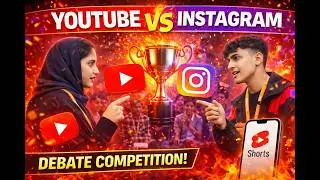 Youtube vs Instagram | English Debate | Classes By Osbert Sir