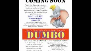 Peter Pan Players Summer Camp