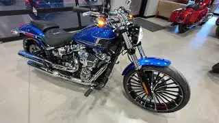 2024 Harley Davidson&reg; FXBR   Breakout Blue Burst