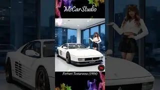 フェラーリ  テスタロッサ  ローダウンカスタム #ai #ferrari #testarossa #stancenation #fastandfurious #jdm