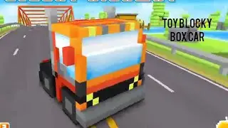 Blocky Highway 2015 - Toy Blocky Box Car - Gameplay By DogByte Games (Android/IOS) Walkthrough HD