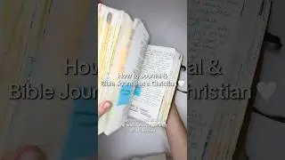 Как вести дневник и библейский дневник христианина 🤍
