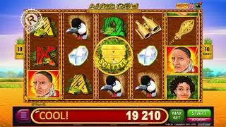 BIG WIN in free games ||| 650x bet ||| Online slot machine AFRICA GOLD from BELATRA