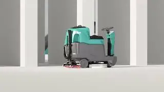 T581 Ride-On Scrubber: Product Overview