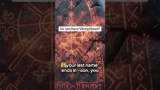 Viking names explained: Do you have Viking blood? #didyouknow #viking #vikings #history #ancestors