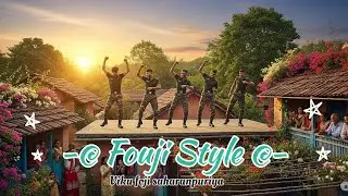FOUJI STYLE || NEW  FOUJI SONG || VIKU FOJI SAHARANPURIYA #newsong #armysong 
